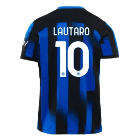 Jalkapallo Pelipaidat/Peliasut Inter Milan Lautaro Martinez 10 Kotipelipaita 2023-24